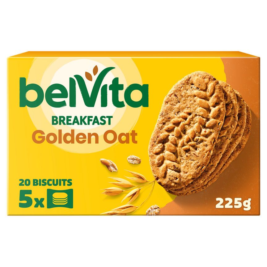 Belvita Breakfast Biscuits Golden Oats 5 Pack - McGrocer