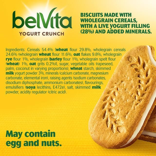 Belvita Breakfast Yogurt Crunch Biscuits   5 per pack - McGrocer