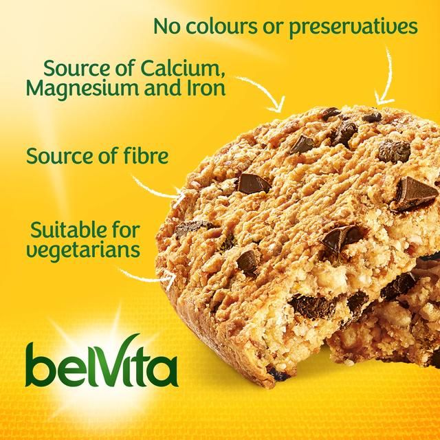 Belvita Choc Chips Soft Bakes Breakfast Biscuits   5 per pack - McGrocer