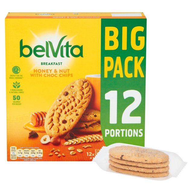 Belvita Honey & Nuts Big Pack   12 per pack - McGrocer