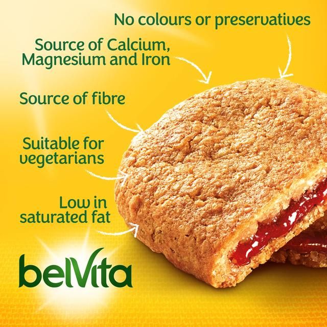 Belvita Strawberry Soft Bakes Breakfast Biscuits   5 x 40g - McGrocer