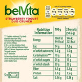 Belvita Strawberry Yogurt Duo Crunch Breakfast Biscuits   5 per pack - McGrocer