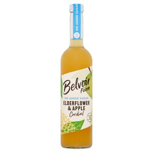 Belvoir Farm No Added Apple & Elderflower Cordial   500ml - McGrocer