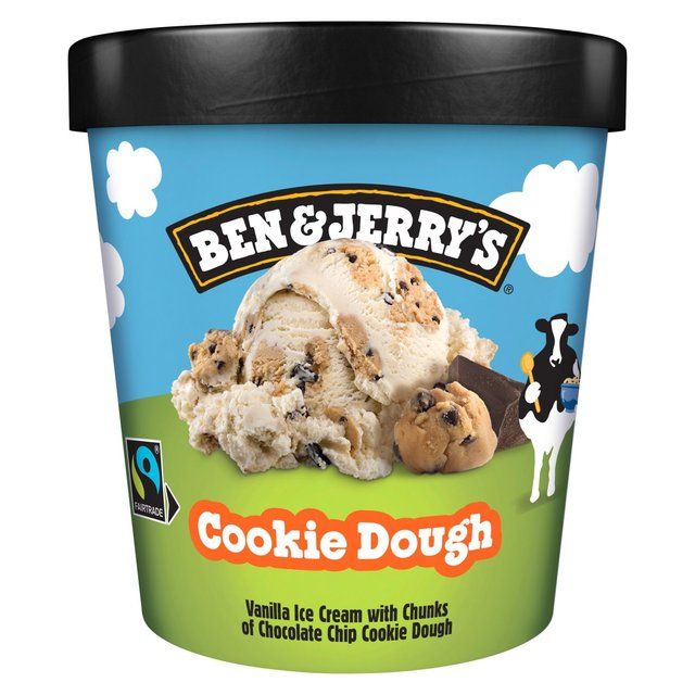 Ben & Jerry's Cookie Dough Vanilla Ice Cream Tub    465ml - McGrocer