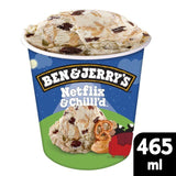 Ben & Jerry's Netflix & Chilll'd Peanut Butter Ice Cream Tub   465ml - McGrocer