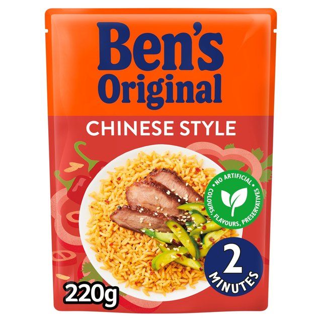 Ben's Original Chinese Style Microwave Rice   220g - McGrocer
