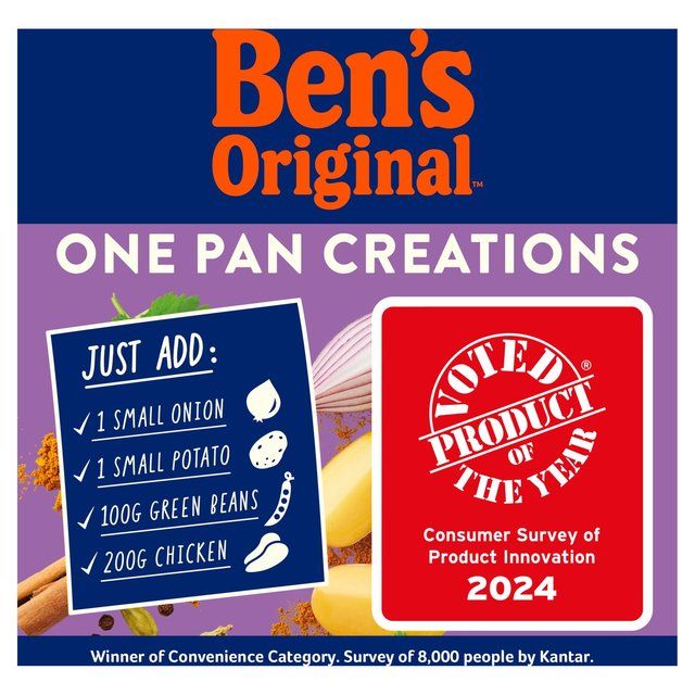 Ben's Original One Pan Indian Biryani Rice Meal    250g - McGrocer