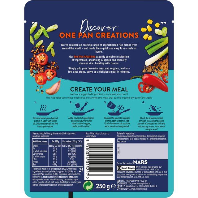 Ben's Original One Pan Szechuan Fried Rice Meal   250g - McGrocer