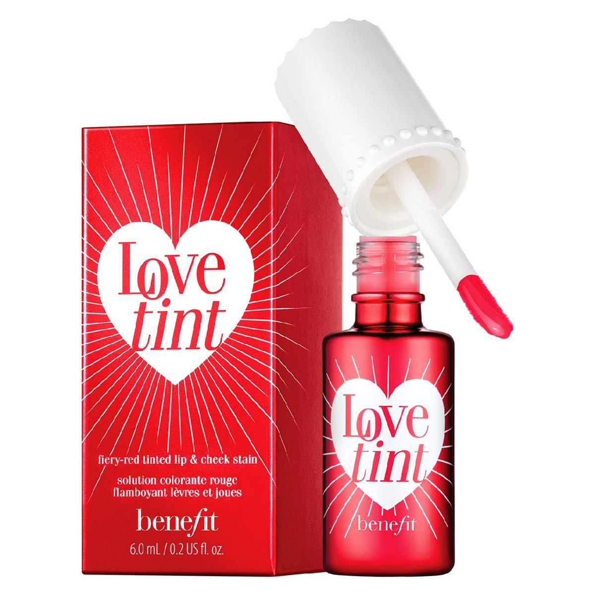 Benefit Lovetint Fiery-red Tinted Lip & Cheek Stain - McGrocer