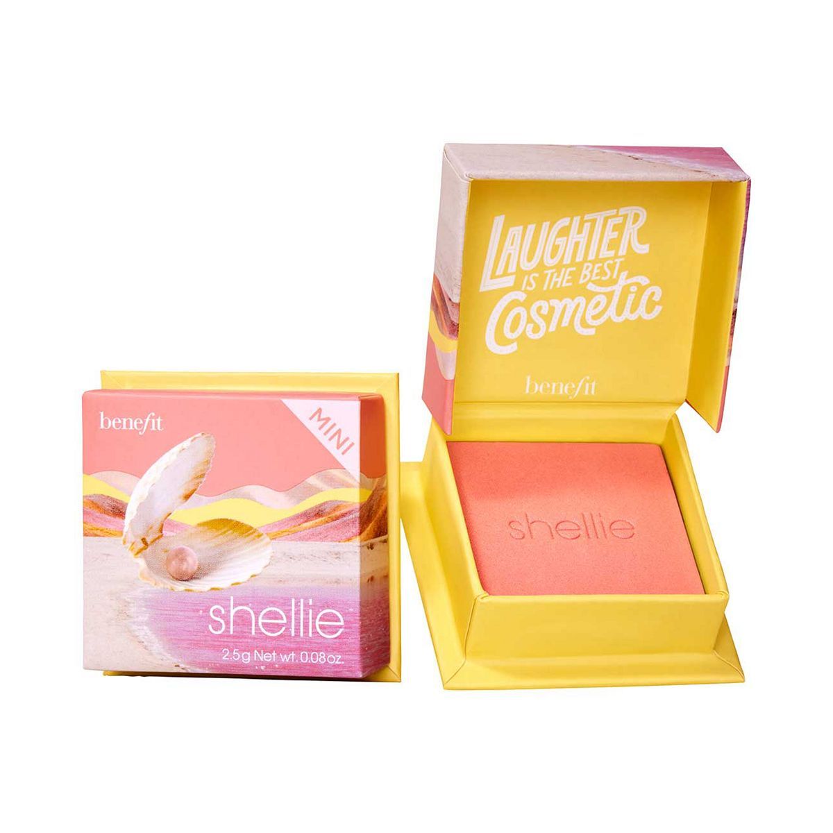Benefit Mini Shellie Warm-Seashell Pink Blush 2.5g - McGrocer