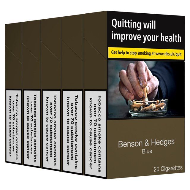 Benson & Hedges Blue Kingsize Multipack   100 per pack - McGrocer