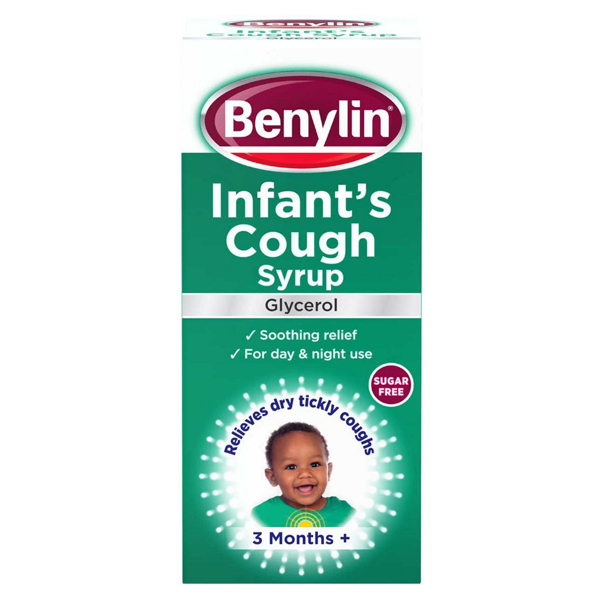 Benylin Children's Apple Flavour Cough Syrup 3+ Months (125ml) - McGrocer