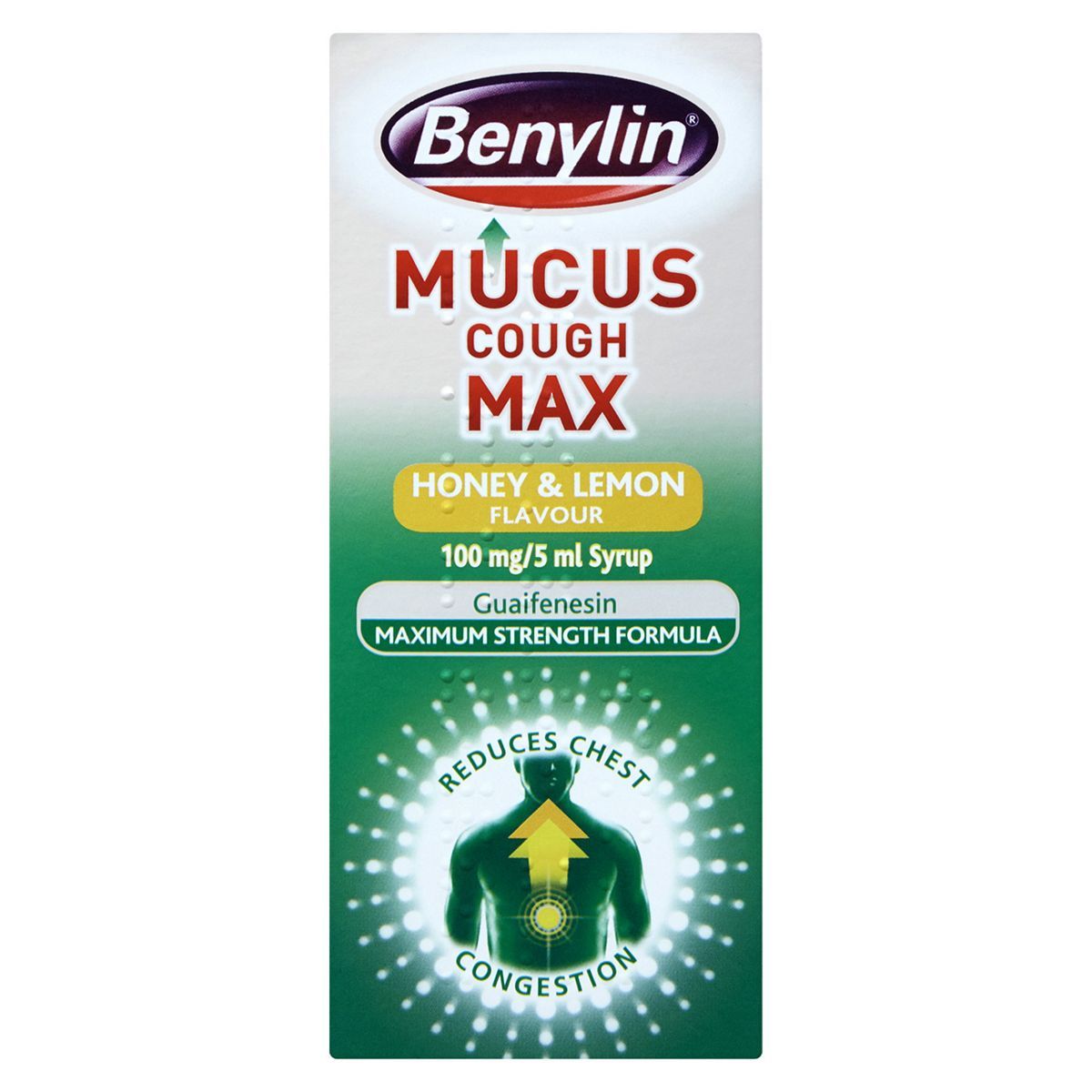 Benylin Mucus Cough Max Syrup - Honey & Lemon - 150ml - McGrocer