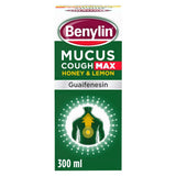 Benylin Mucus Cough Max Syrup - Honey & Lemon - 300ml - McGrocer