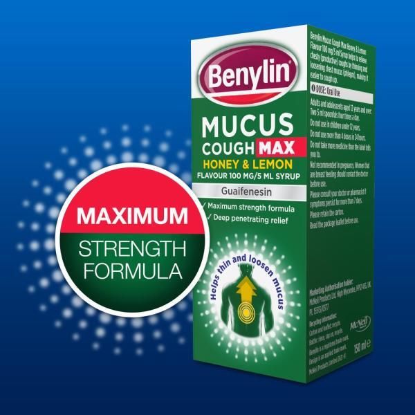 Benylin Mucus Max Honey and Lemon 150ml - McGrocer