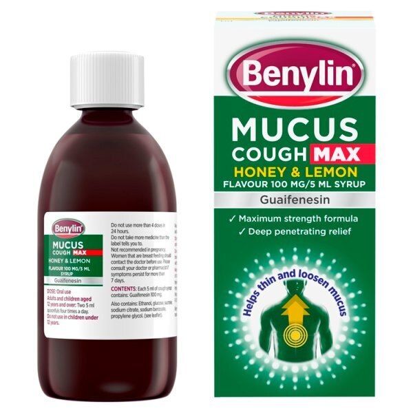 Benylin Mucus Max Honey and Lemon 300ml - McGrocer
