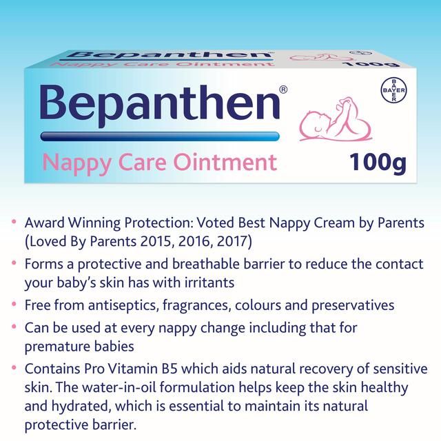 Bepanthen Nappy Rash Cream Ointment   100g - McGrocer