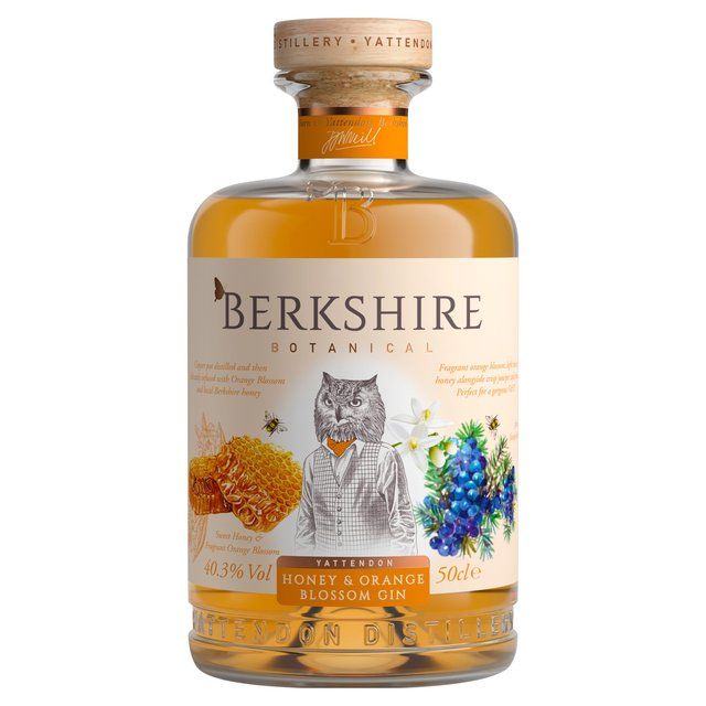 Berkshire Botanical Honey & Orange Blossom Gin   50cl - McGrocer
