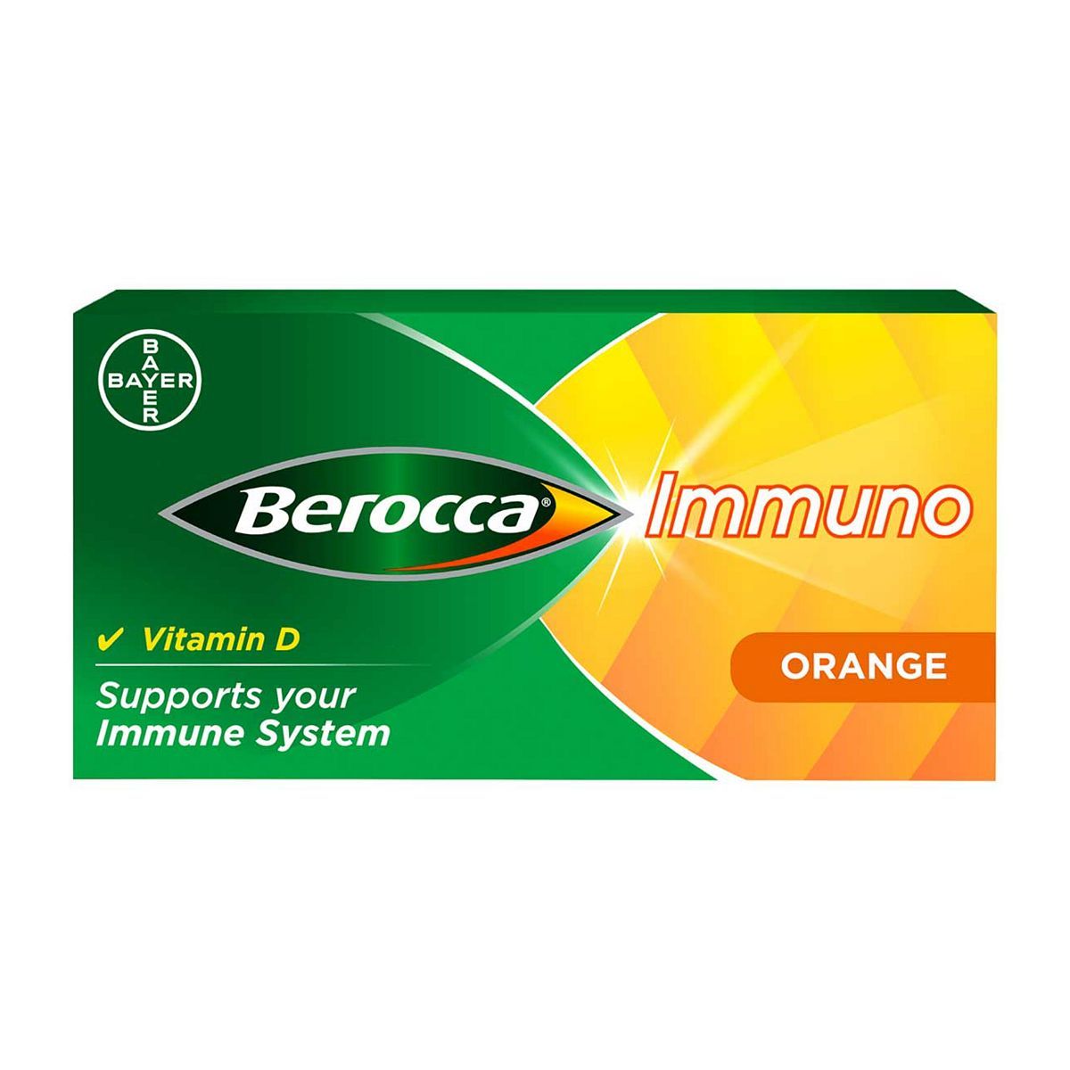 Berocca Immuno Effervescent Tablets Orange Flavour 30s - McGrocer