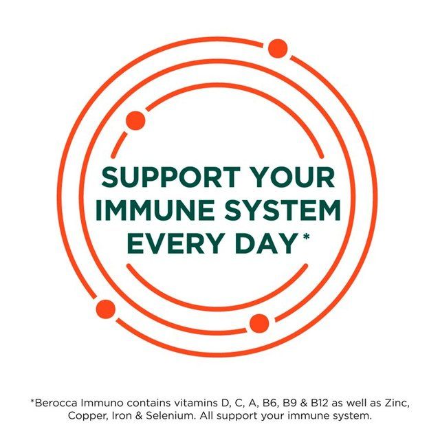 Berocca Immuno Orange Flavour Energy & Immunity Tablets   15 per pack - McGrocer