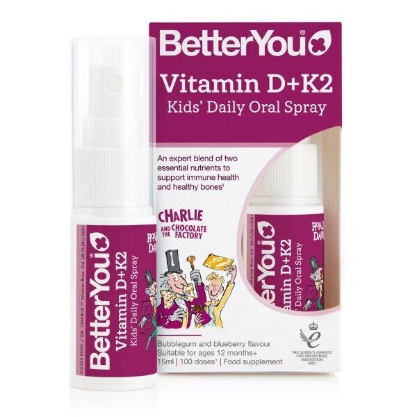 Betteryou D + K2 Kids Vitamin Daily Oral Spray 15ml - McGrocer