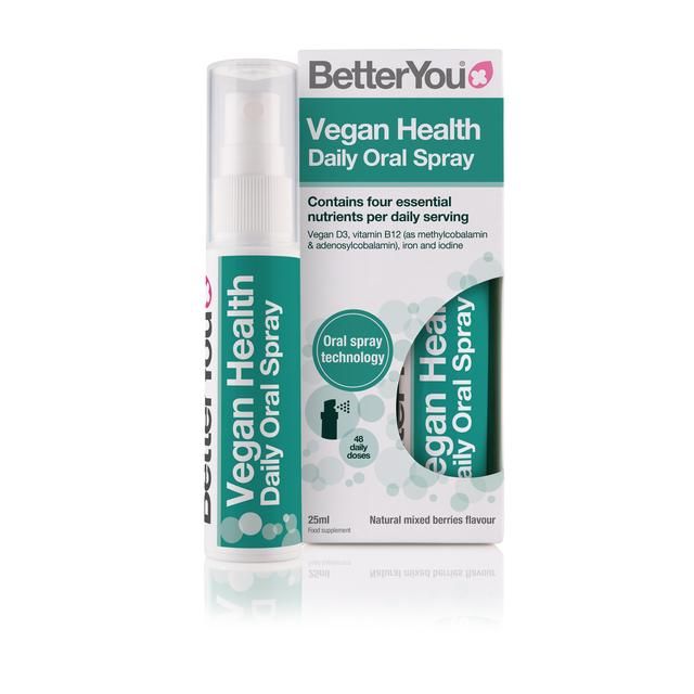BetterYou Vegan Vitamin Health Daily Oral Spray     25ml - McGrocer