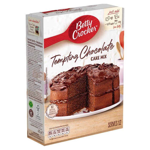 Betty Crocker Tempting Chocolate Cake Mix   425g - McGrocer