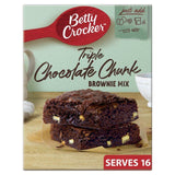 Betty Crocker Triple Chocolate Chunk Brownie Mix   415g - McGrocer