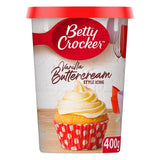 Betty Crocker Vanilla Buttercream Style Icing   400g - McGrocer