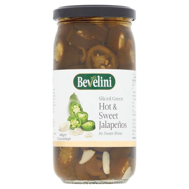 Bevelini Hot & Sweet Jalapenos   400g - McGrocer