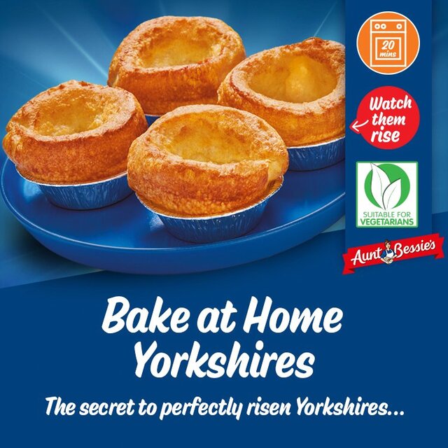 Aunt Bessie's 12 Bake at Home Yorkshire Puddings    370g - McGrocer