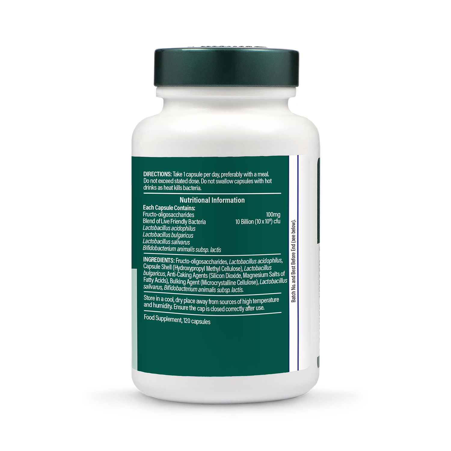 Holland & Barrett Potent Acidophilus (10 Billion) 60 Capsules - 998484