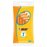 BIC 1 Sensitive Disposable Men’s Razor 20 Pack - McGrocer