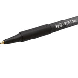 BIC Soft Feel Retractable Ballpoint Pens Black Pack of 5   5 per pack - McGrocer