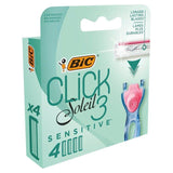 BIC Soleil Click 3 Razor Blades   4 per pack - McGrocer