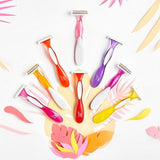 BIC Soleil Colour Collection Disposable 3 Blade Razor x8 - McGrocer