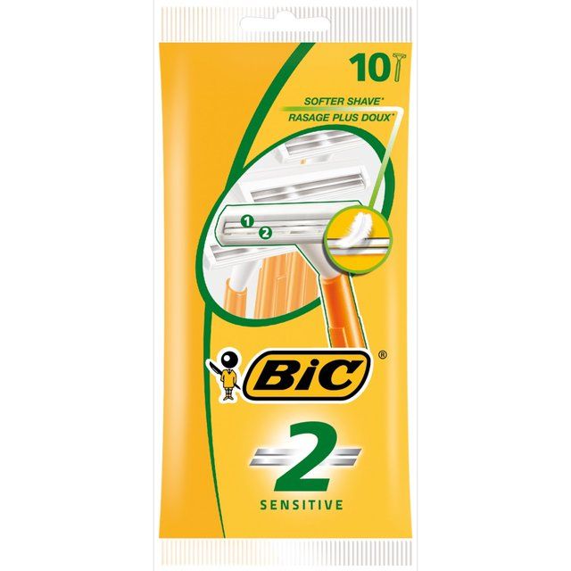 BIC2 Mens Disposable Razors   10 per pack - McGrocer