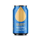 Big Drop Reef Point Alcohol Free Craft Lager   330ml - McGrocer