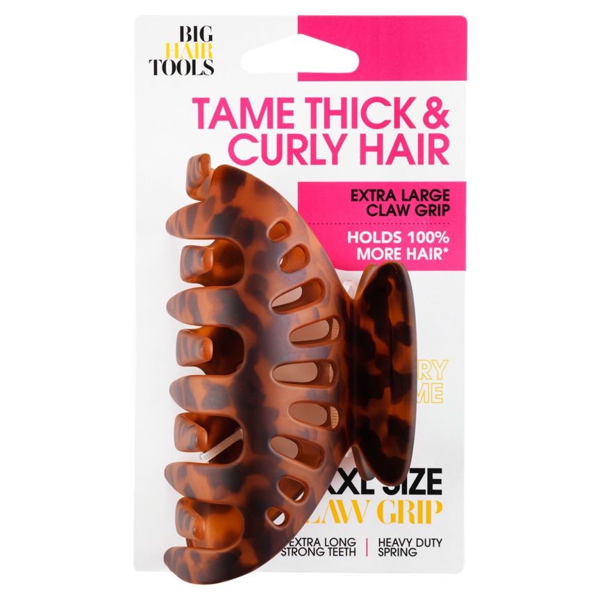 Big Hair Tools Extra Large Soft Touch Claw Hair Grip - McGrocer