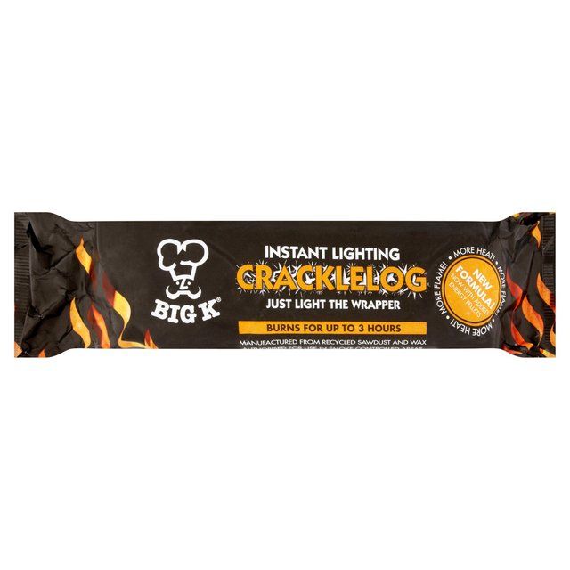 Big K Instant Light Crackle Log - McGrocer
