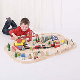 Bigjigs Rail Freight Train Set - McGrocer