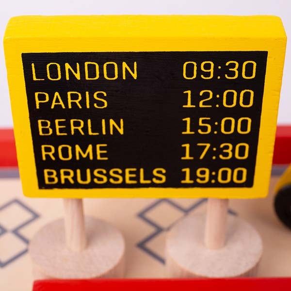 Bigjigs Rail Grand Central Station - McGrocer