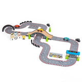 Bigjigs Rail Wooden Roadway Race Day Playset - McGrocer