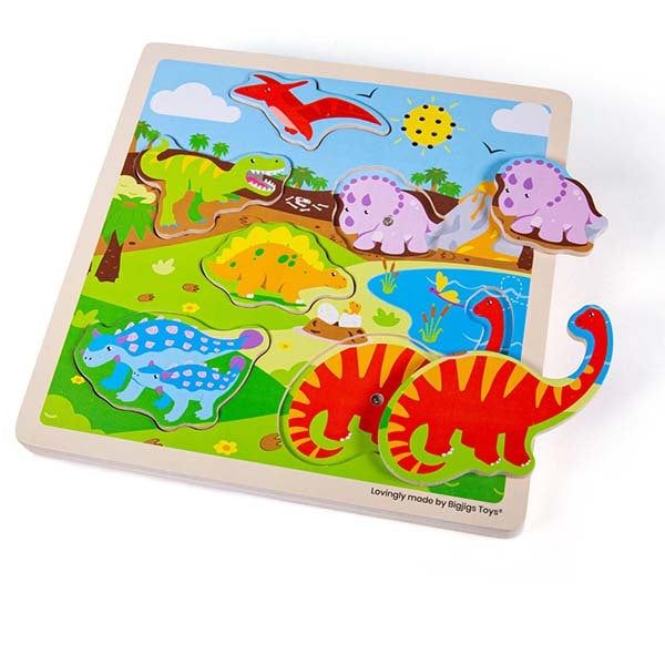 Bigjigs Toys Dinosaur Sound Puzzle - McGrocer
