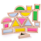 Bigjigs Toys Natural Sensory Shapes Toy - McGrocer