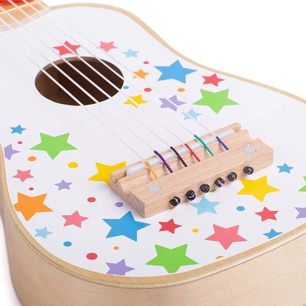 Bigjigs Toys Stars Acoustic Guitar - McGrocer