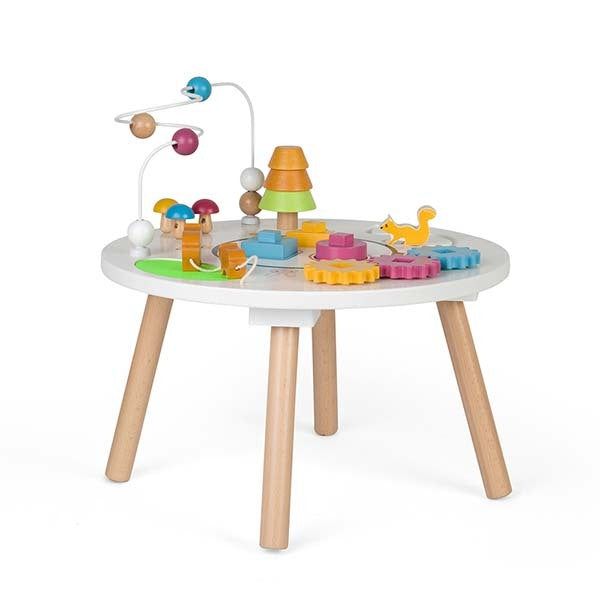 Bigjigs Toys Wooden Animal Activity Table - McGrocer