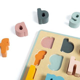 Bigjigs Toys Wooden Lowercase abc Puzzle - McGrocer