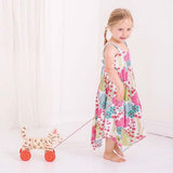 Bigjigs Toys Wooden Pull Along Cat Toy - McGrocer