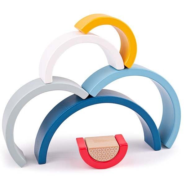 Bigjigs Toys Wooden Rainbow Arches - McGrocer
